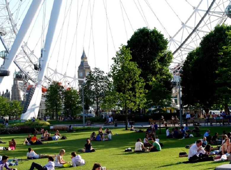 Londres: Una excursión en bicicleta por la tarde a lo largo del río Támesis