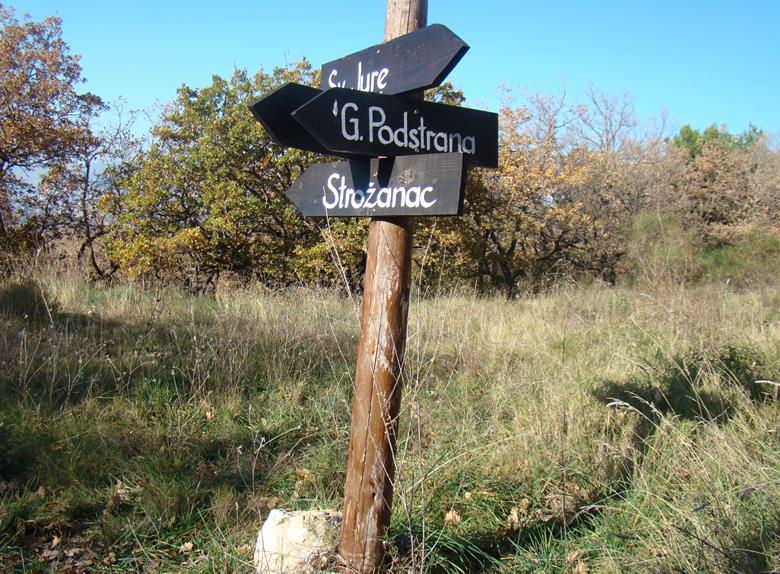 Wanderung in Podstrana von Split aus