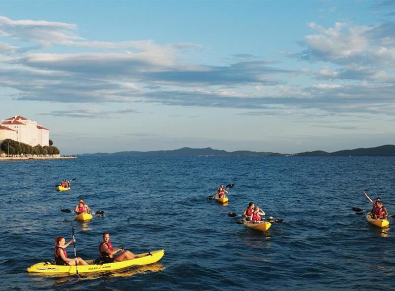Zadar: 3 horas de kayak en el mar