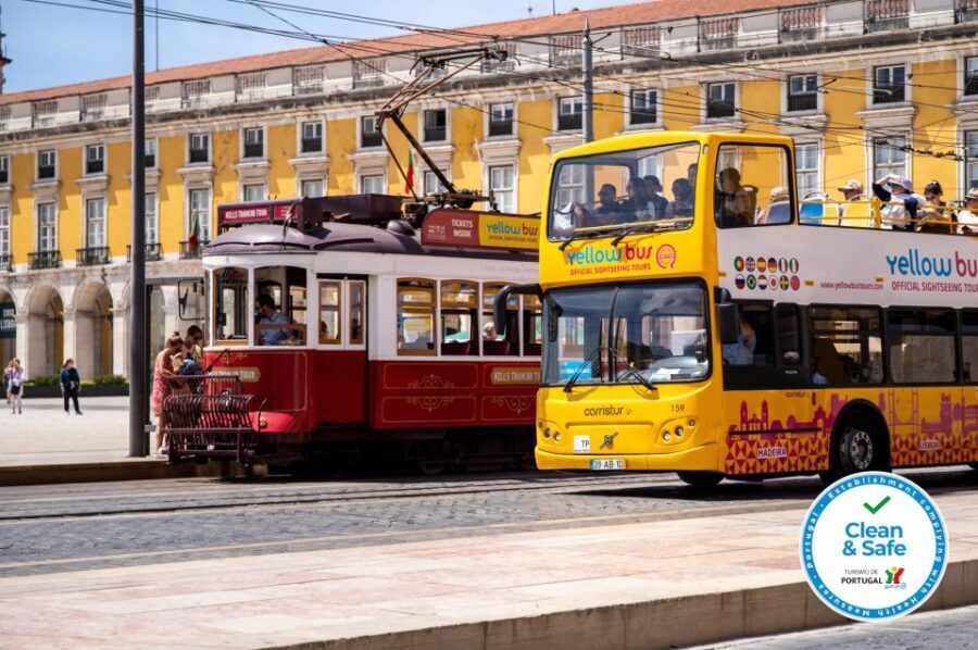 Lisbon 3-in-1 bus and tram tour