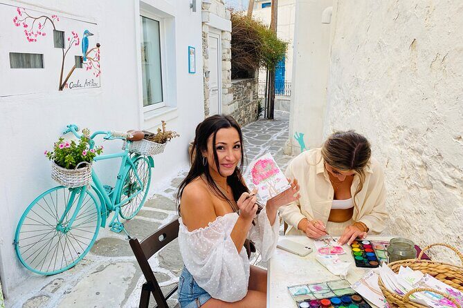 1 Hour Watercolor Workshop in Parikia Paros! - Why It’s a Great Value