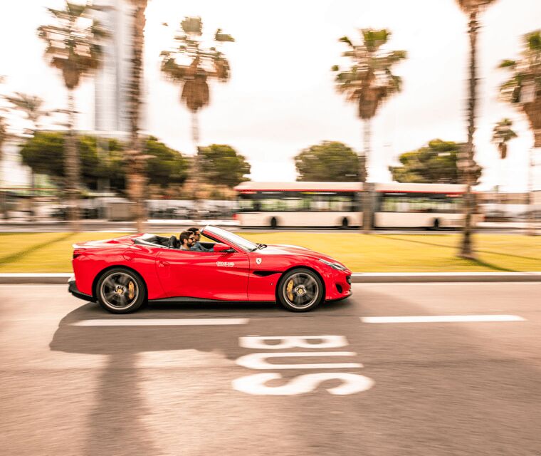 20-minute Barceloneta Beach Supercar City Tour - The Real Experiences from Participants