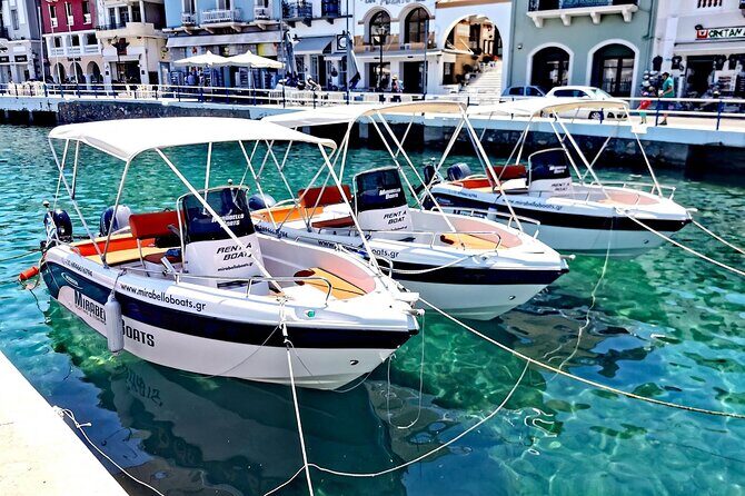 4-Hour Private Boat Rental Without Skipper at Agios Nikolaos - A Deep Dive into the Crete Coastline Experience
