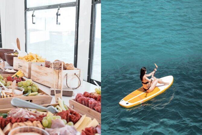 5 Hour Adults Ibiza Boat Trip + lunch, 6 drinks, SUP Boards & DJ - Why This Tour Is a Great Choice