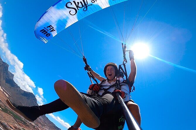 Acrobatic Paragliding Flight with Spanish Champion in Tenerife - Choosing the Perfect Takeoff Spot