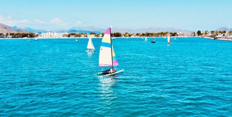 Alcudia: 1-Hour Catamaran Experience with Monitor for 2 - The Vessel: Hobie 16 Catamaran