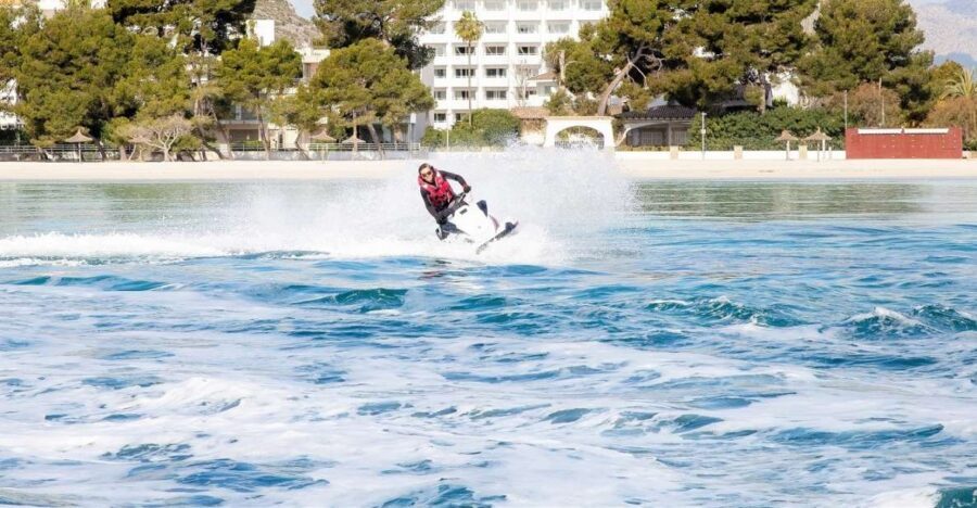 Alcudia: 30-Minute Jet Ski Adventure for Beginners & Photos - The Itinerary: What You Can Expect