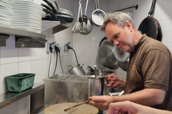 Amazing Sweet Crêpe Cooking Class Paris - The Cooking: Making and Tasting