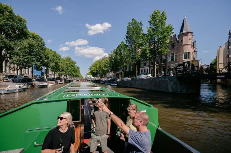 Amsterdam: Heineken Branded Canal Cruise inc 1 drink &Snacks - The Route and Landmarks in Detail