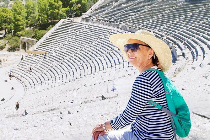 Athens: Ancient Corinth & Nafplio Full Day Trip with Swim - Transportation and Group Dynamics