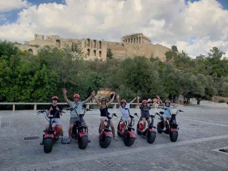 Athens: Award-Winning Acropolis Guided e-Scooter Tour - Exploring Athens on an e-Scooter: What You Can Expect