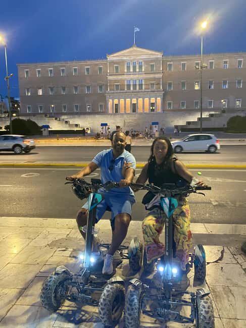 Athens by Night Electric ATV Scooter Tour - What the Tour Feels Like