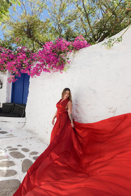 Athens Flying Dress Photoshoot - Breaking Down the Itinerary and Logistics