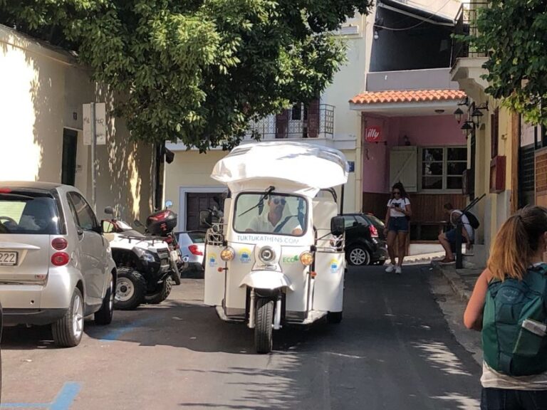 Athens: Private 3-Hour City Tour on Eco-Friendly Tuk Tuk - What Makes This Tour Stand Out