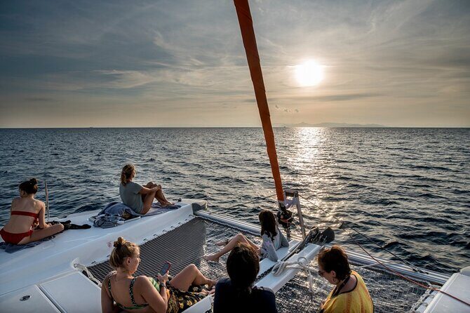 Athens Semi Private Sunset Catamaran Cruise with meal & drinks - The Itinerary — What to Expect at Each Stop
