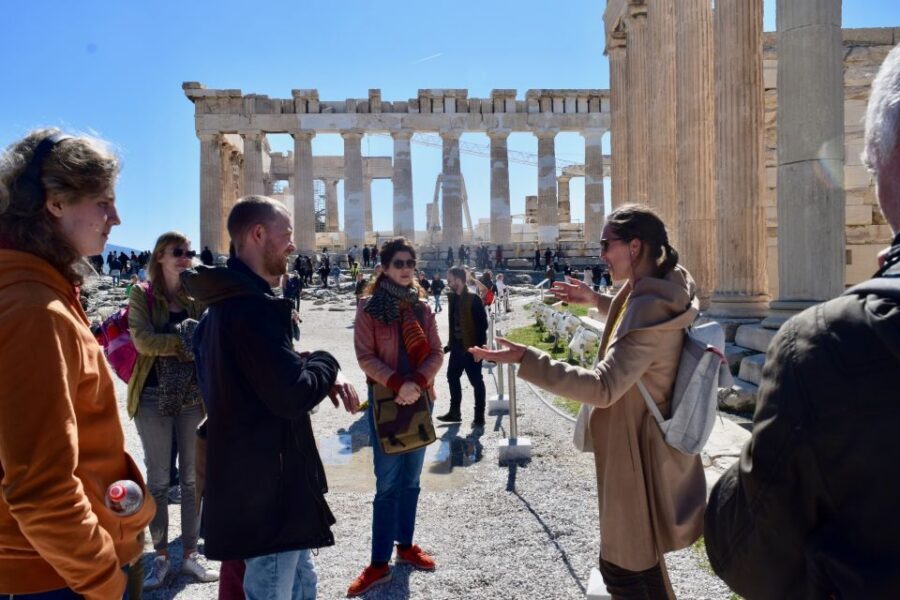 Athens: The Acropolis Guided Walking Tour in Dutch - Detailed Breakdown of the Itinerary