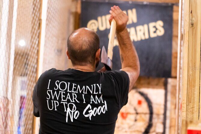 Axe Throwing 1 hour session - A Unique Way to Unwind in Madrid