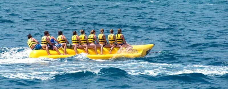 Banana boat in Malaga city, Playa del Palo - Discovering Malaga’s Banana Boat Experience: A Closer Look
