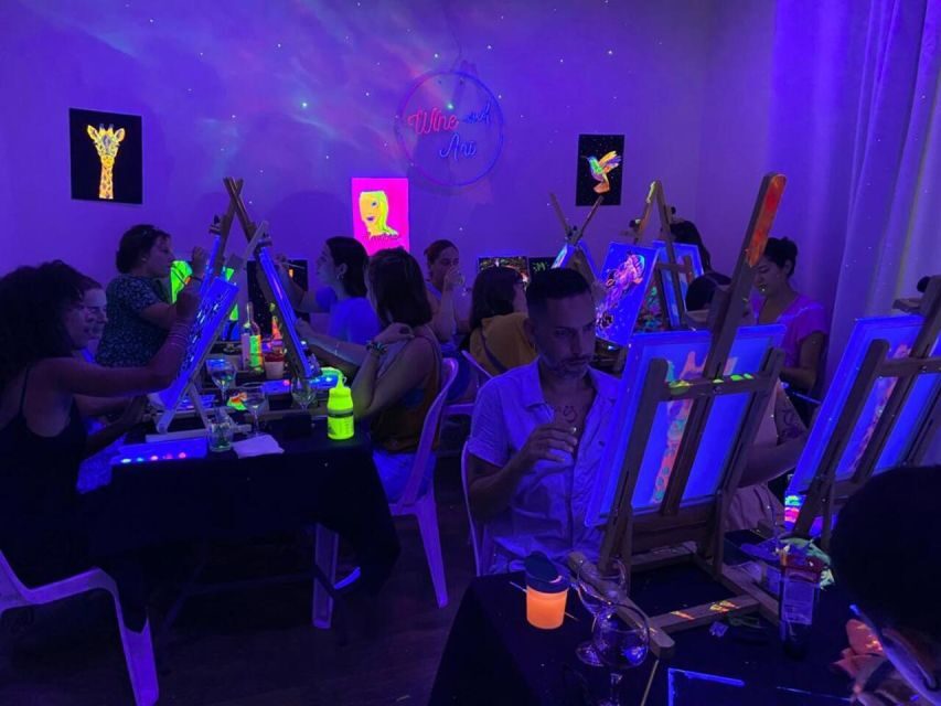 Barcelona: Fluorescent Paint and Wine Workshop - Frequently Asked Questions (FAQs)