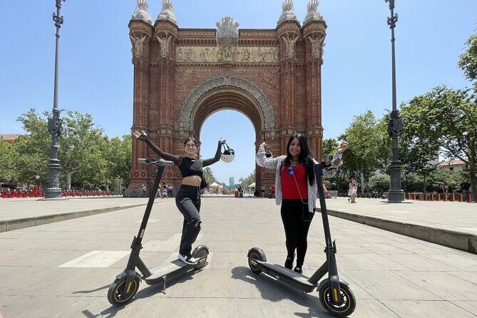 Barcelona Guided 2 hour E-Scooter Tour - The Sum Up