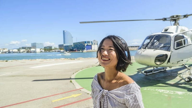 Barcelona: Helicopter Flight & Heliport Boat Transfer - Authentic and Engaging Sights from Above