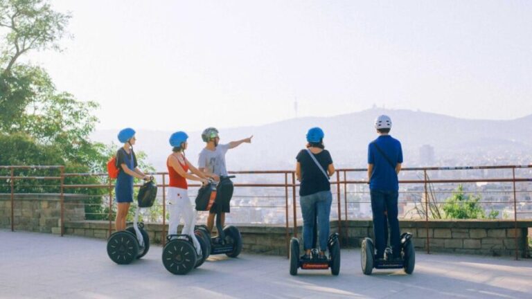 Barcelona: Montjuïc Guided Segway Tour - The Practicalities