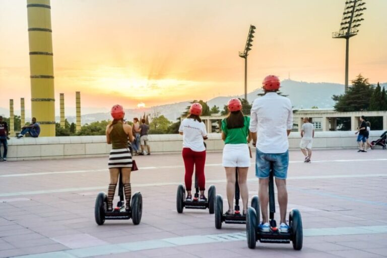 Barcelona: Montjuïc Segway Tour - Navigating Montjuïc: The Itinerary Breakdown