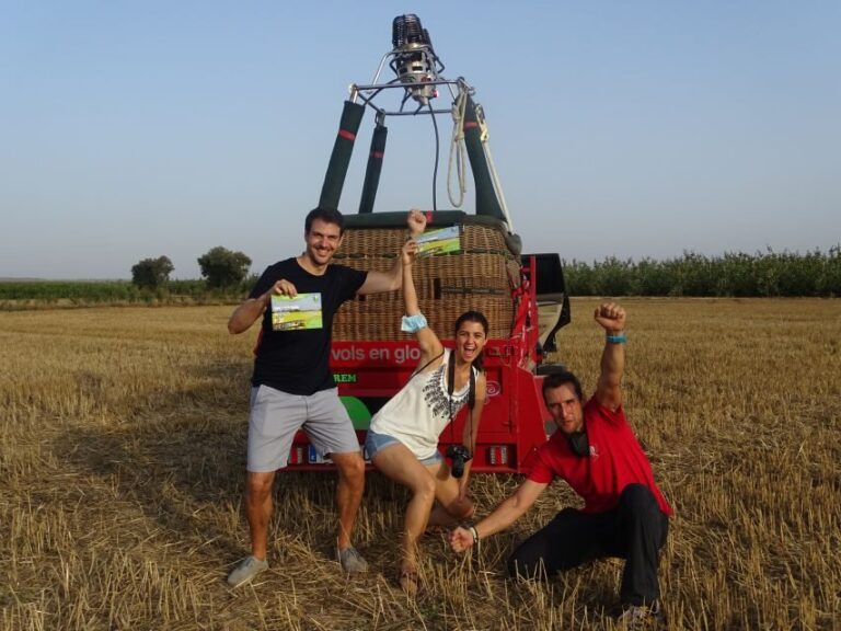Barcelona: Private Hot Air Balloon Ride - What to Expect During the Flight