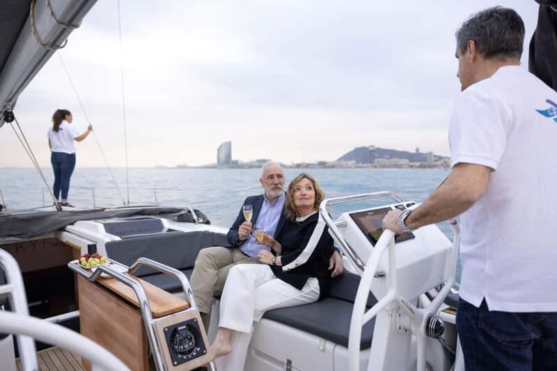 Barcelona: Romantic Private Experience on a Luxury Sailboat - The Itinerary in Detail