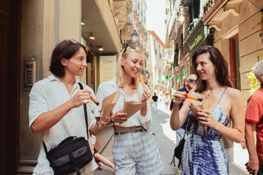 Barcelona: Small Group Gothic, Tapas & Churros Tour! - Walking Through Barcelona’s Historic Heart