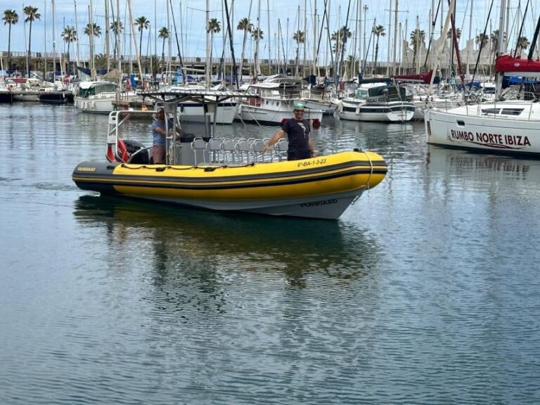 Barcelona: Speed boat skyline view - What’s Included and What’s Not
