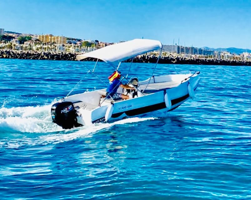 Benalmadena: 6-Seater Speedboat license-free Boat Rental - FAQ