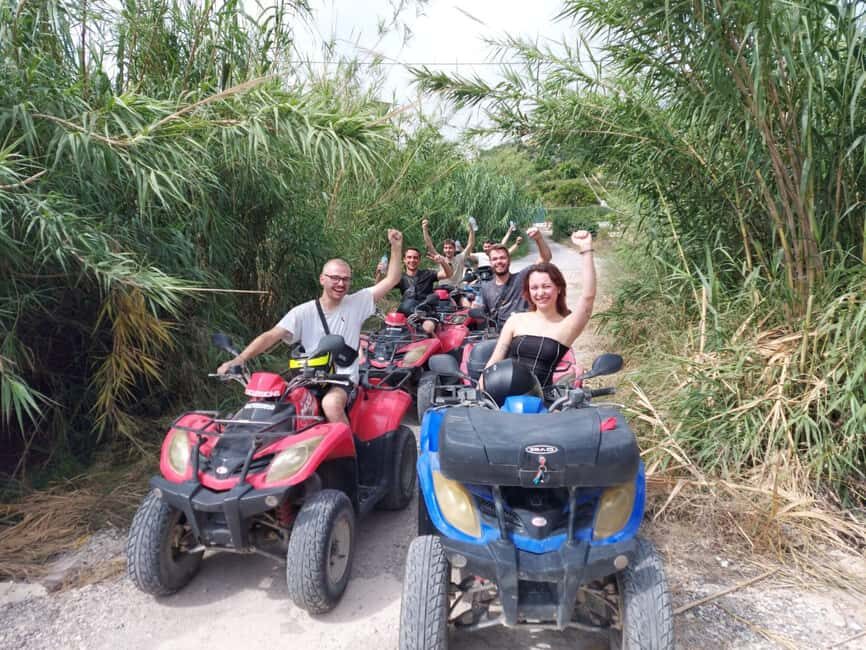 Benidorm: Two-seater quad bike tour with a stop at waterfalls for swimming - The Experience in Detail
