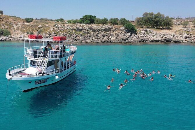 Boat Cruise in Lindos with Swim Stops & Meal Deal - Authentic Experiences and What We Loved
