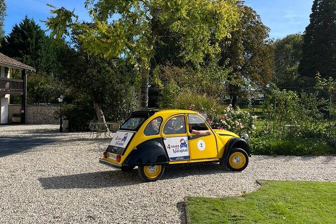 Bordeaux : Private city tour in a 2CV with wine testing - 3h - FAQ