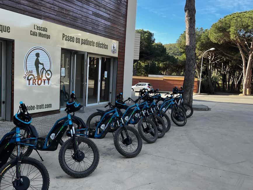 Cala Montgó, L'Escala: Guided tour on an all-terrain electric scooter - A Detailed Look at the Cala Montgó Electric Scooter Tour