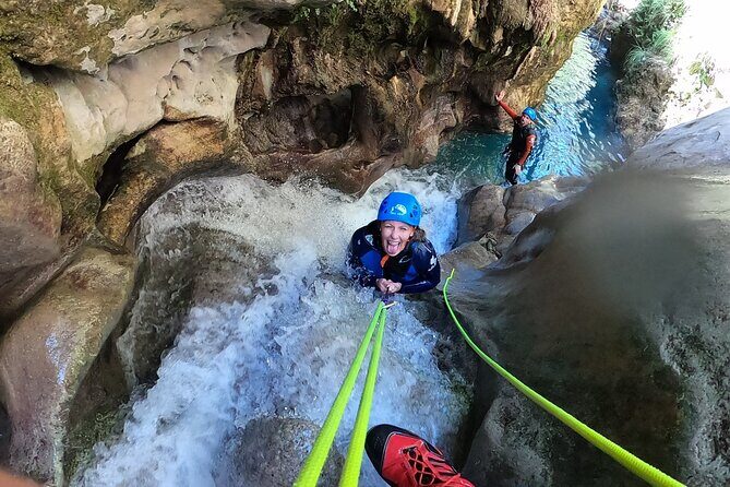 Canyoning Adventure Rio Verde in Granada - The Best Parts of Canyoning: Jumping, Sliding, and Rappelling