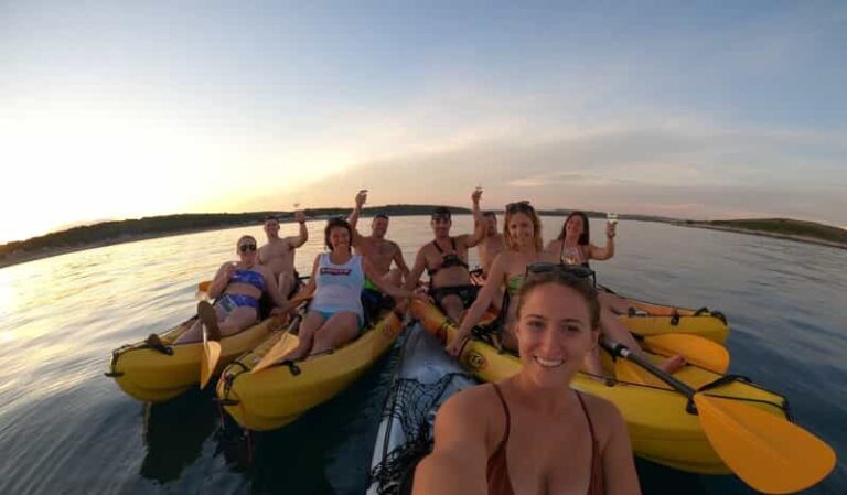 Cape Kamenjak: Sunset Kayak/SUP Wine Tour - What’s Included and What’s Not