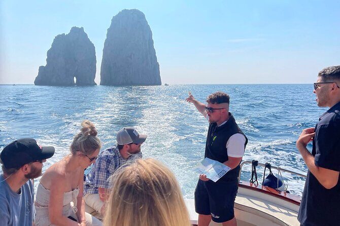 Capri Boat Tour with Optional Blue Grotto Visit from Sorrento - The Experience on Board: Comfort and Atmosphere