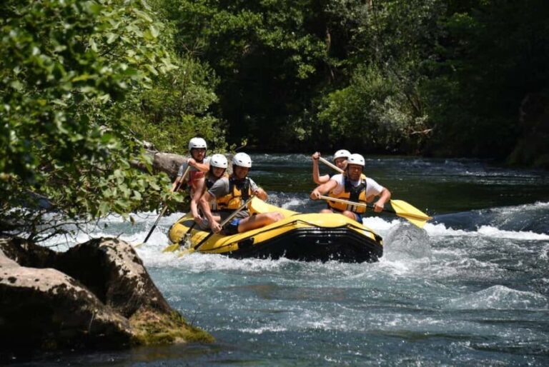 Cetina River Rafting Tour with Transfer from Split - What You Can Expect From This Rafting Experience