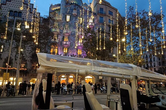 Christmas Lights Tour of Barcelona in Private Eco Tuk Tuk - Who Should Consider This Tour?