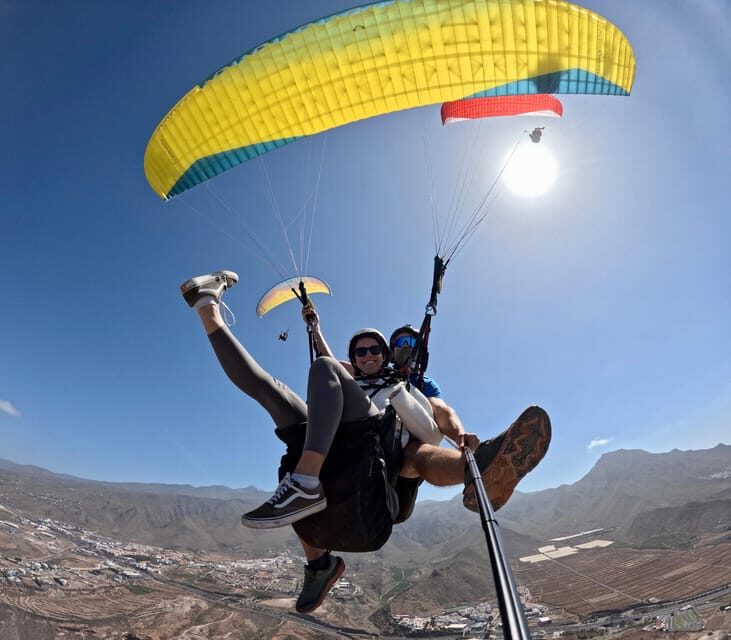 Costa Adeje: Tandem Paragliding Experience with Hotel Pickup - Value for Money
