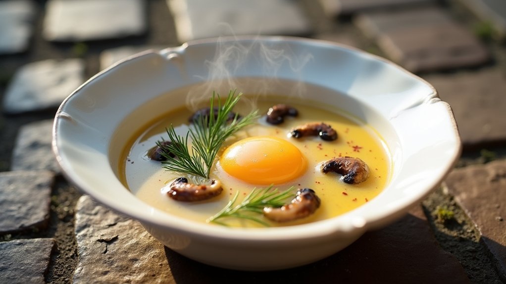 creamy mushroom dill soup
