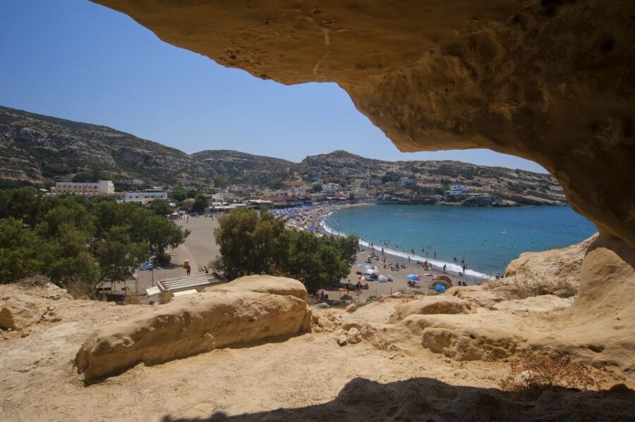 Crete: Matala Beach and Hippie caves, Red beach - How the Experience Adds Value