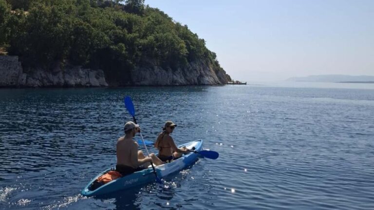 Crikvenica: Coastline Guided Kayak Tour with Viewpoint Hike - The Itinerary: What to Expect Step by Step
