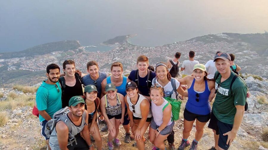 Dawn on the top of Biokovo - The Experience of Dawn and the Mountain Atmosphere