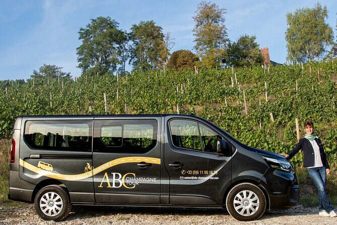 Day trip by van in Champagne small group of 8 - The Value and Practicalities
