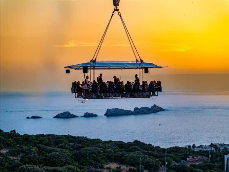 Dinner in the Sky Dubrovnik - How the Experience Is Structured