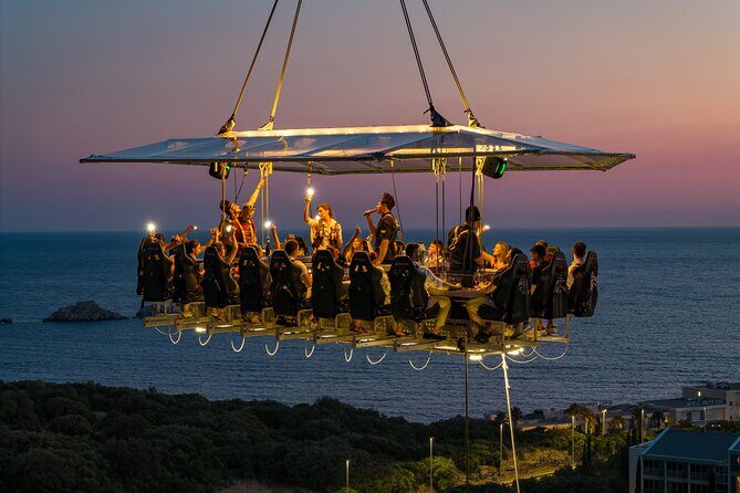 Dinner in the Sky Dubrovnik - Dine 50m above ground - The Dining Experience