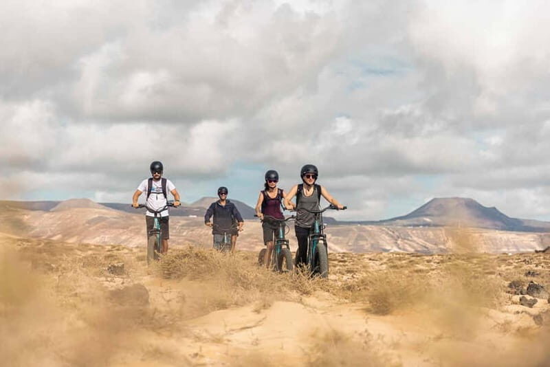 Discover Lanzarote in a different way with electric all-terrain scooters. - The Itinerary in Detail